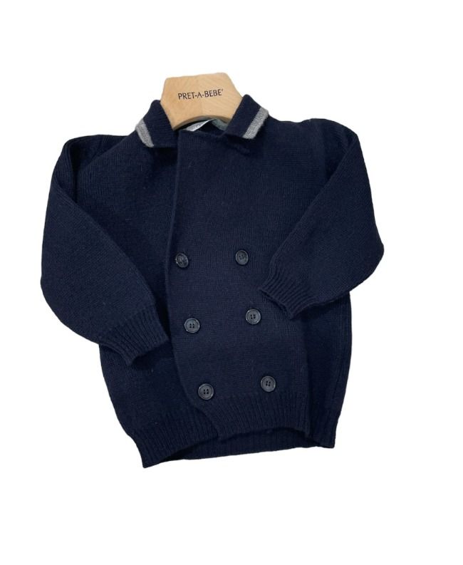 Maglia doppiopetto lana – PRET A BEBE - Main Image